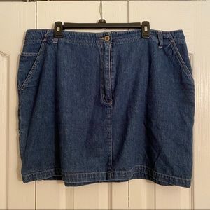 Vintage Denim Skirt
